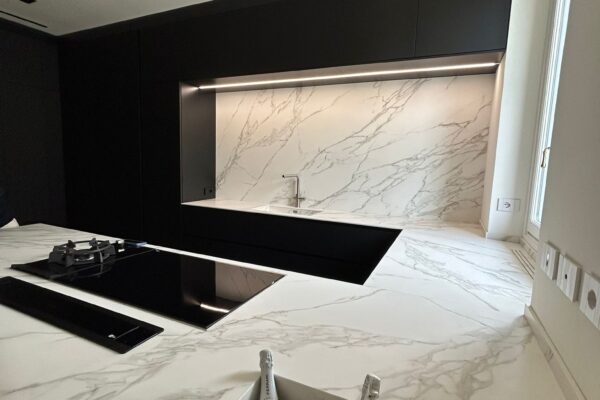 TOP CUCINA IN NEOLITH CALACATTA